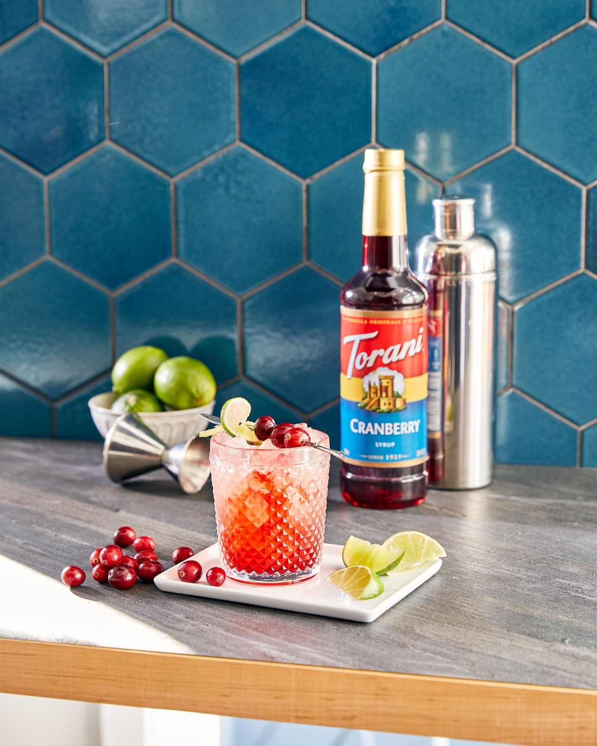 Cranberry Mule Mocktail