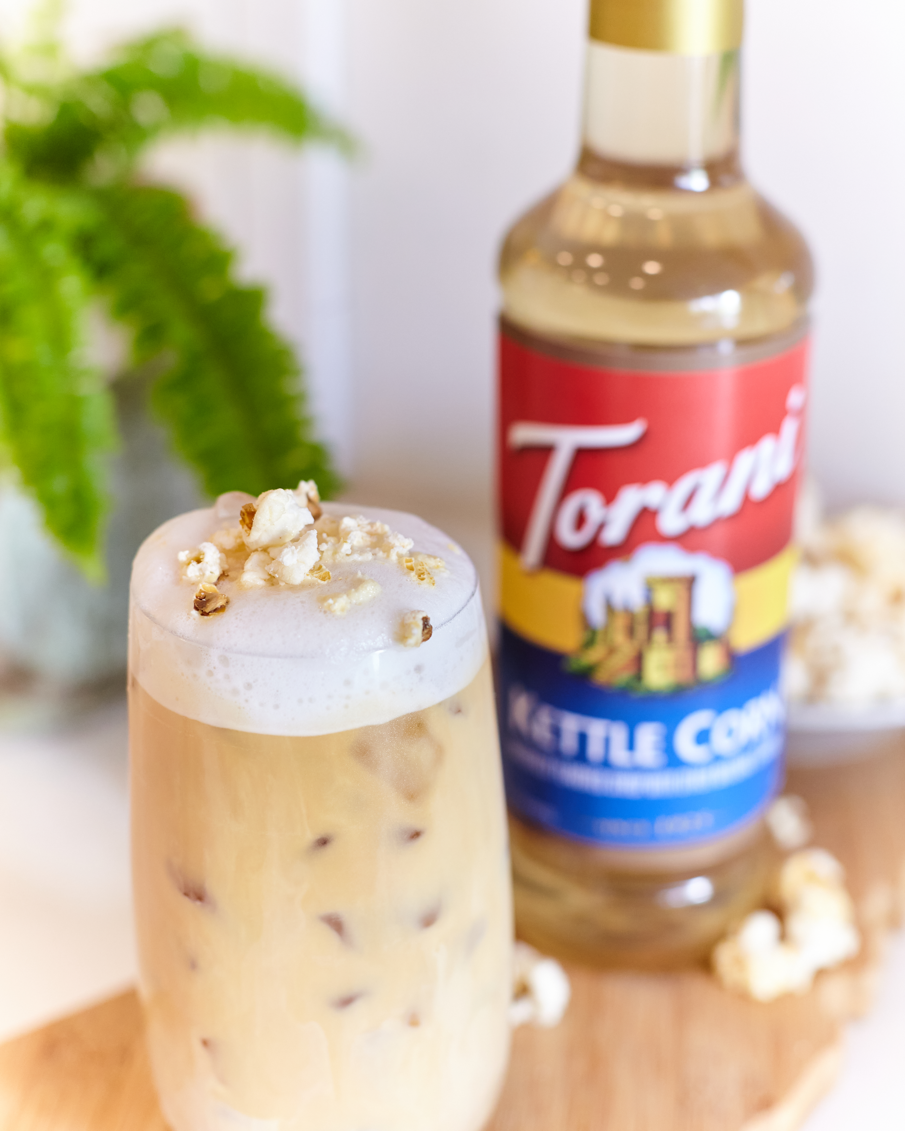 White Chocolate Kettle Corn Latte