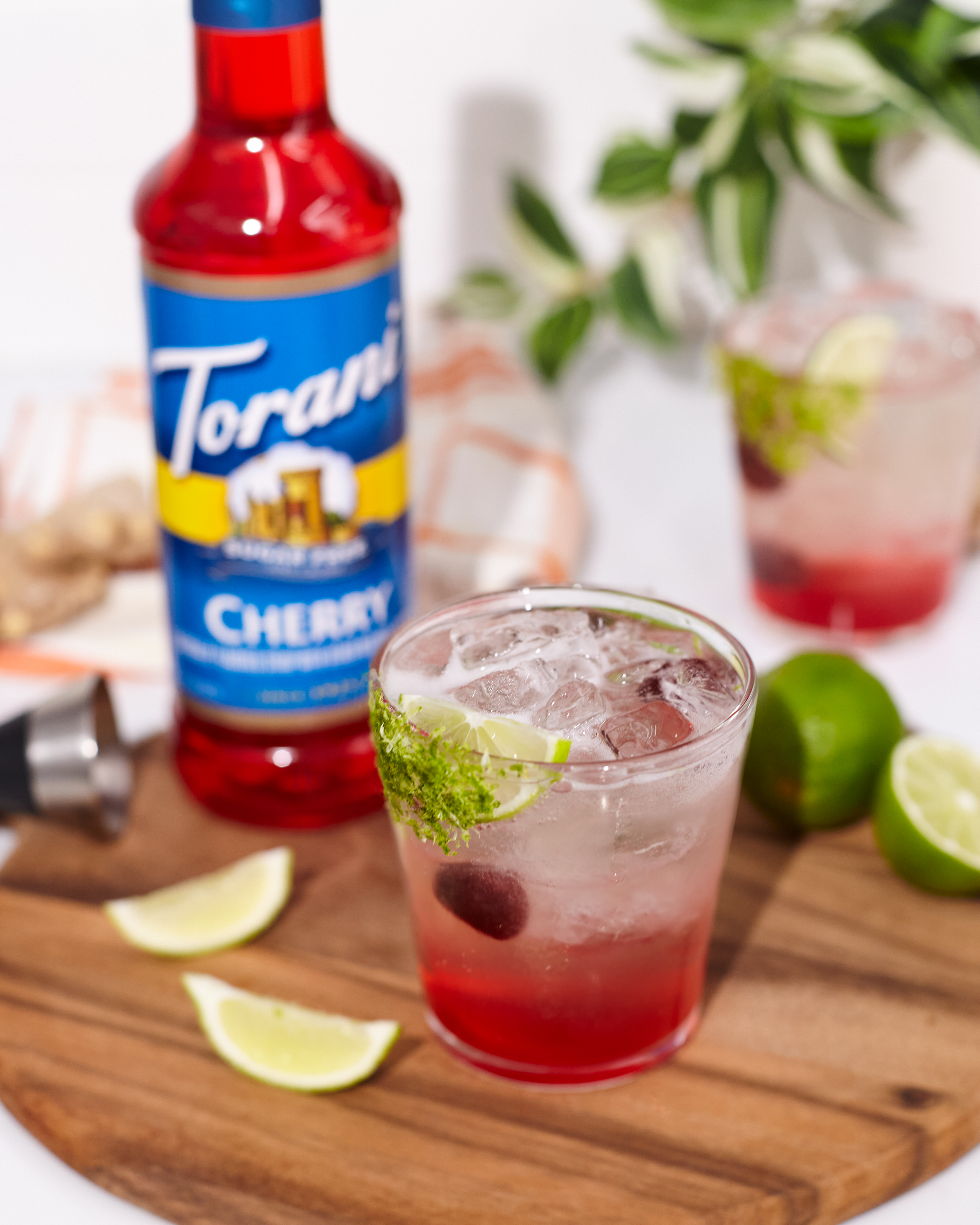 Sugar Free Cherry Mocktail Mule