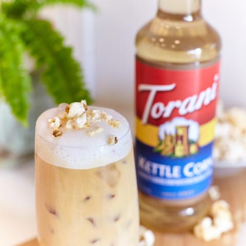 White Chocolate Kettle Corn Latte