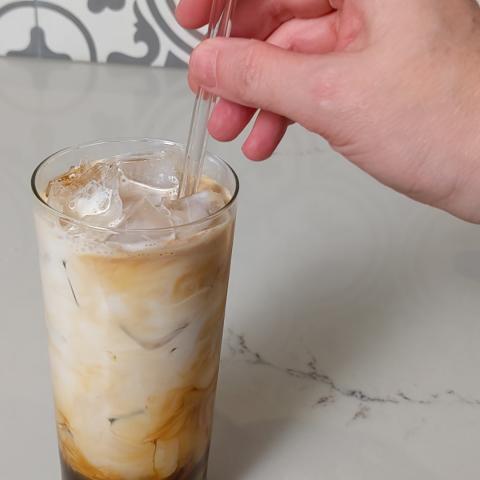 Iced Toasted Marshmallow Latte