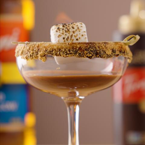 Toasted Marshmallow Martini
