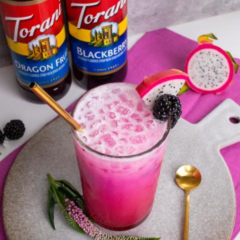 Blackberry Dragon Fruit Refresher
