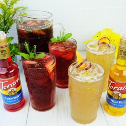 Refreshing Fruity Iced Teas