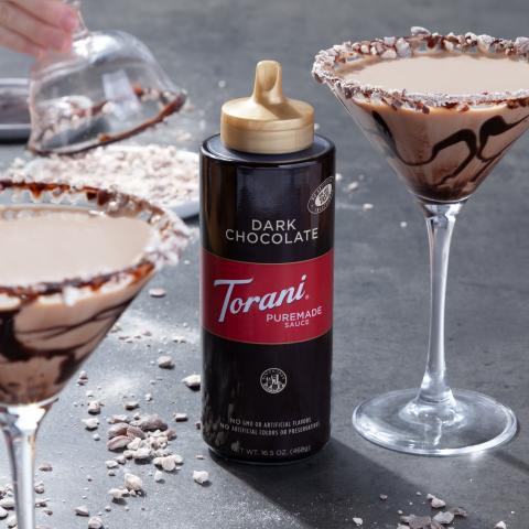 Dark Chocolate Malt Martini