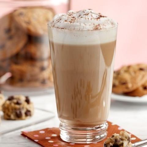 Sugar Free Caramel Chocolate Chip Cookie Latte