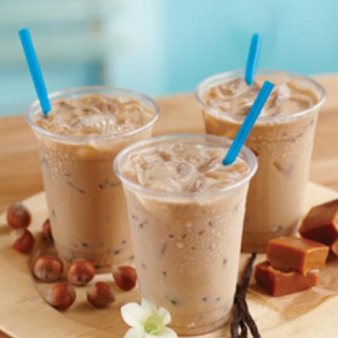 Iced Maple Caramel Latte