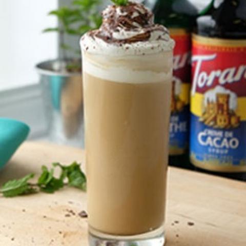 Iced Grasshopper Latte