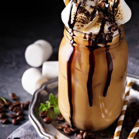 Toasted Marshmallow Milkshake
