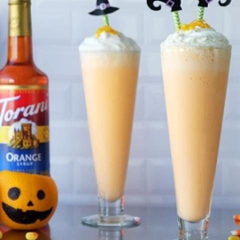 Candy Corn Milkshake
