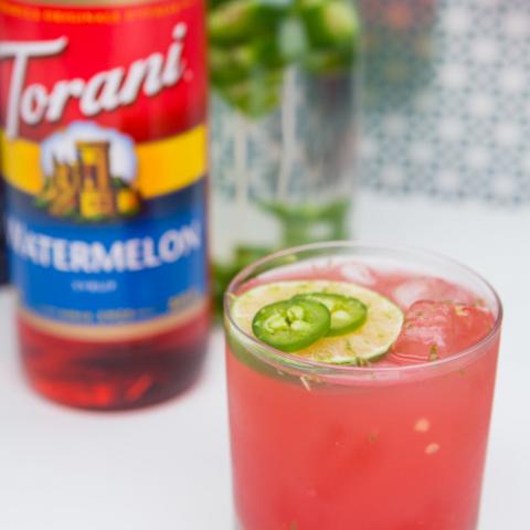 Spicy Watermelon Margarita
