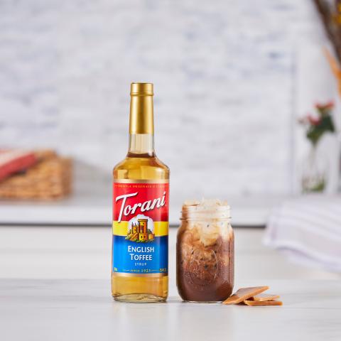 Iced English Toffee Mocha