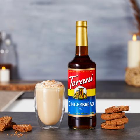 Frosted Gingerbread Latte