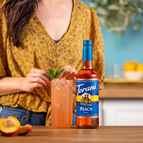 Sugar Free Peach Iced Tea