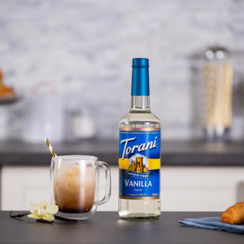 Iced Sugar Free Vanilla Latte