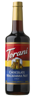 Chocolate Macadamia Nut Syrup