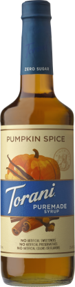 Puremade Zero Sugar Pumpkin Spice Syrup